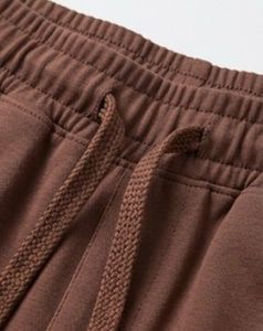 Korean choco brown baggy Jogger