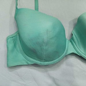Mint Green❤️ big size Ribbed Bikini Top