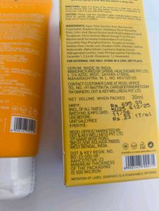 New Dot &amp; Key Vitamin C+E Face Wash &amp; Serum