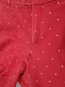 Red Polka Dot Capris