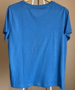 Blue Crew Neck T-Shirt