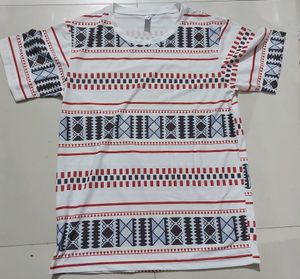 Trendy Women Multi Colour Tshirt