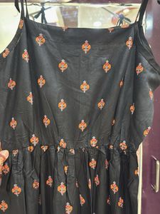 Boho Black Maxi Dress