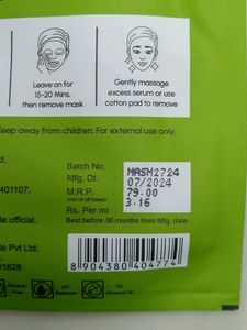 Mancode Sheet Mask