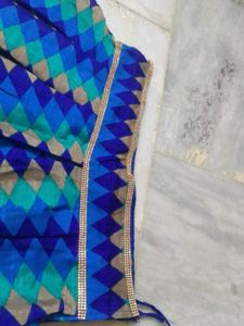 Royal Blue Indian Outfit