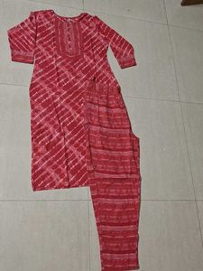 Yufta Cotton Kurta Set For Women
