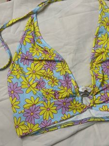 Floral Bikini Top - Fun &amp; Flirty!