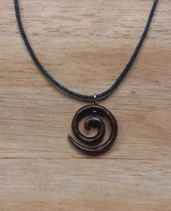 Celtic Spiral Motif Pendant