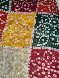 Beautiful Bandhani Kurta Set with Dupatta