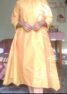 Yellow Anarkali Kurta