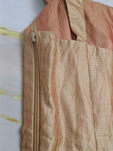 (1300)Vintage Gold Corset Top