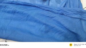 Blue Printed Kurta Set with Pants