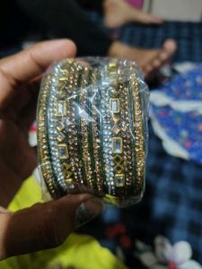 Sparkling Embellished Bangles