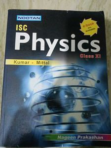ISC Physics Class XI Textbook
