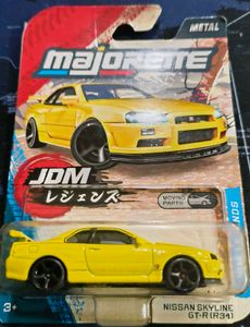 Majorette Nissan Skyline GT-R (R34) Diecast Car