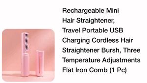 Portable Mini hand straightener - rechargeable