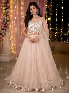 Beautiful Sequined Lehenga Choli