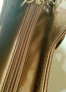 Brown &amp; Gold Tote Bag