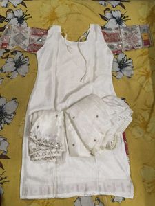 Elegant Embroidered Kurta Set