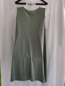 Sleeveless Ribbed Mini Dress