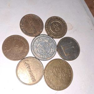 7Rare Collectible Token Coins