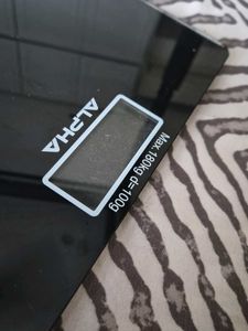 Alpha Digital Body Scale