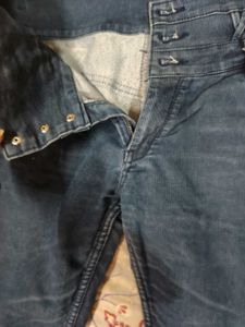 High Waisted Blue Denim Jeans