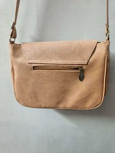Stylish Tan Crossbody Bag