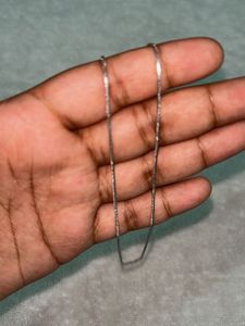 Elegant Silver Snake Chain Necklace