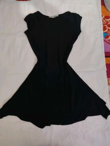 Chic Black A-Line Mini Dress
