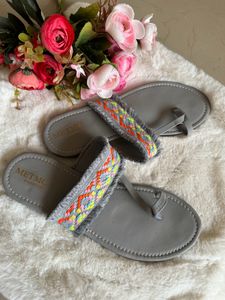 Kolhapuri Chappals Embroidered