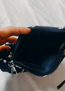 Cute Bow Print Hobo Bag