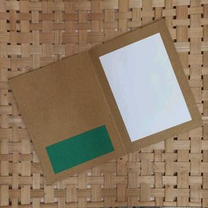 Handmade  Greeting Card-cum-Money Envelope (Pair)