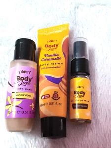 Plum Body Lovin' Vanilla Trio Set