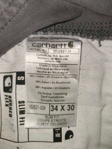 Carhartt 'Rugged Flex' Canvas Work Pants