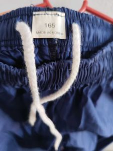 Navy Blue Casual Pants