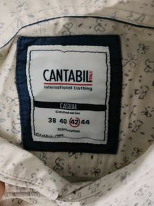 CANTABIL Long Sleeve Patterned Shirt