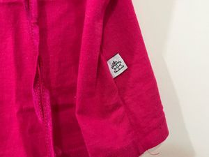 Y2K Hot Pink Tie-Front Cami Top