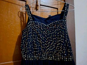 Navy Blue Embellished Maxi Dress💙 | Unused |