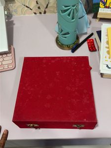 Elegant Red Jewellery Box