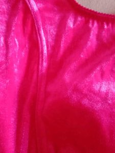 Vibrant Pink Embellished Blouse