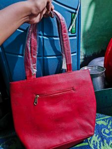 Red Tote Bag( new)