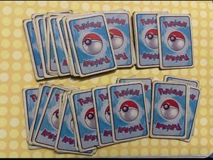 Old gen Ben ten and Pokemon trump card set