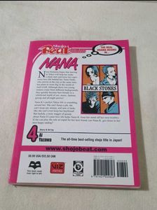 Nana Manga Volumes 2, 3 and 4