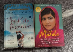 The Kite Runner & I Am Malala Books