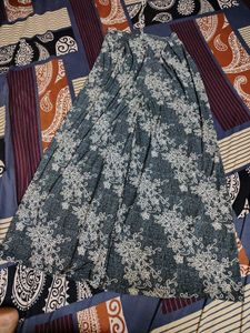 Floral Print Wide-Leg Palazzos