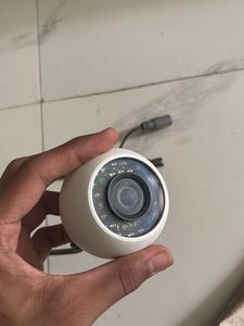 White Dome Security Camera