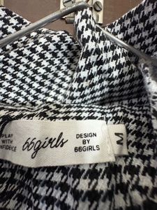 Classic Checkered Button-Up Dress