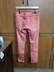 Coral Skinny Fit Jeans
