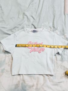 White "Let that s*it go" T-shirt